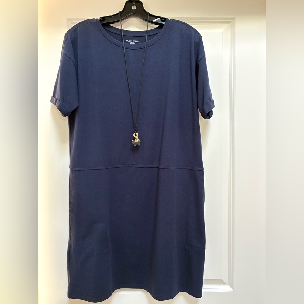 Eileen Fisher Organic Cotton Jersey Dress